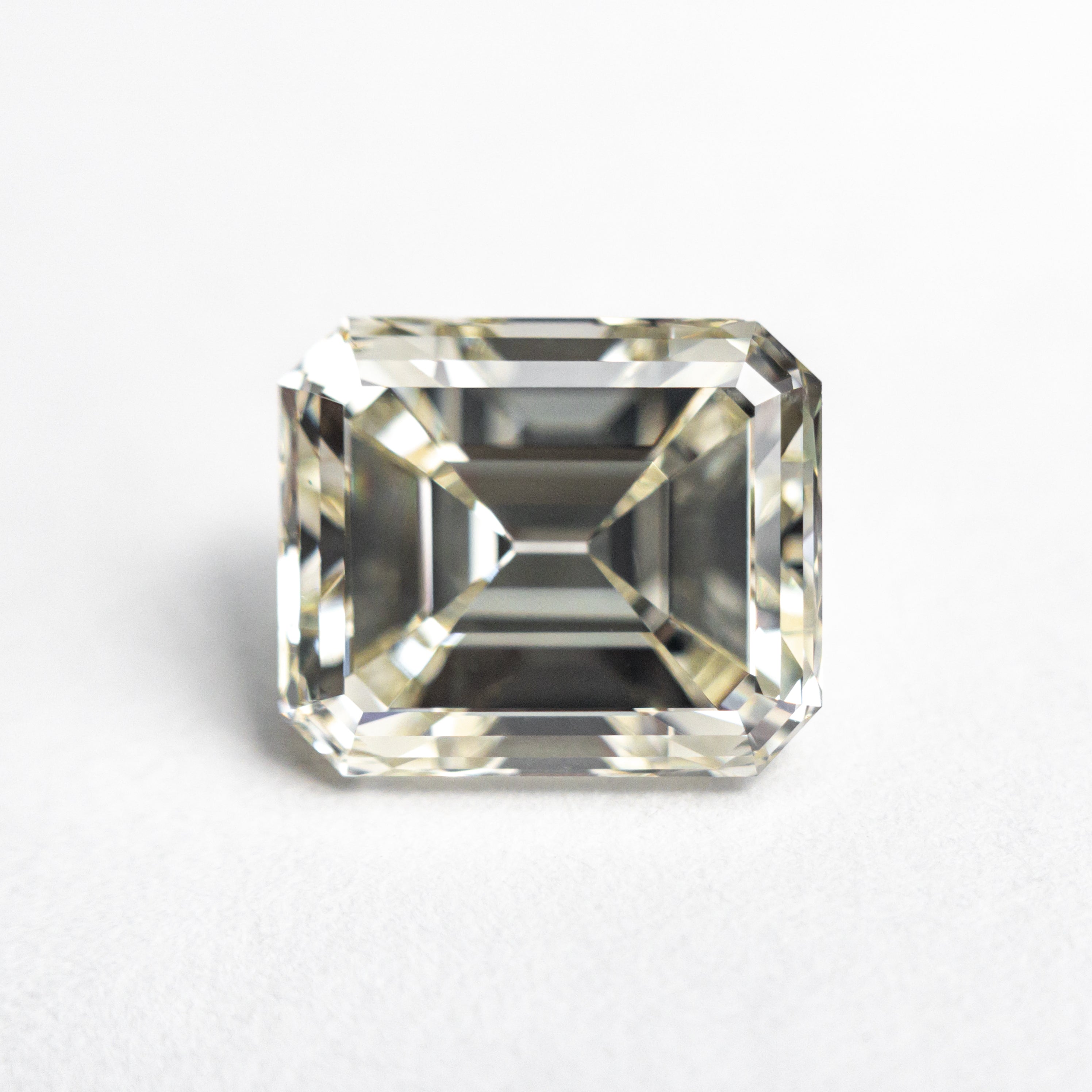 3.27ct 9.18x7.79x5.28mm GIA SI2 N Vintage Cut Corner Rectangle Step Cut 20676-01