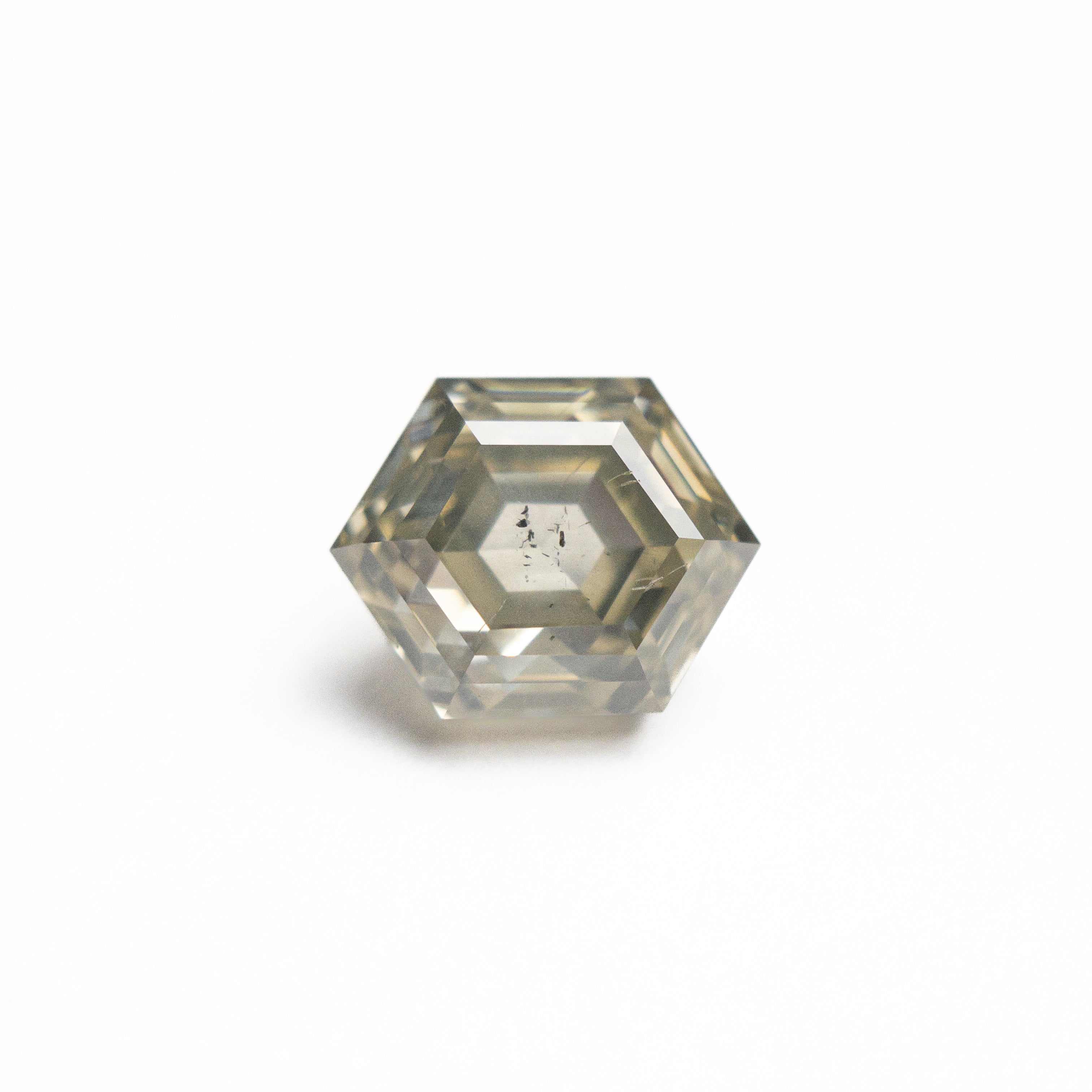 1.66ct 7.65x6.06x4.36mm Hexagon Step Cut 25455-04