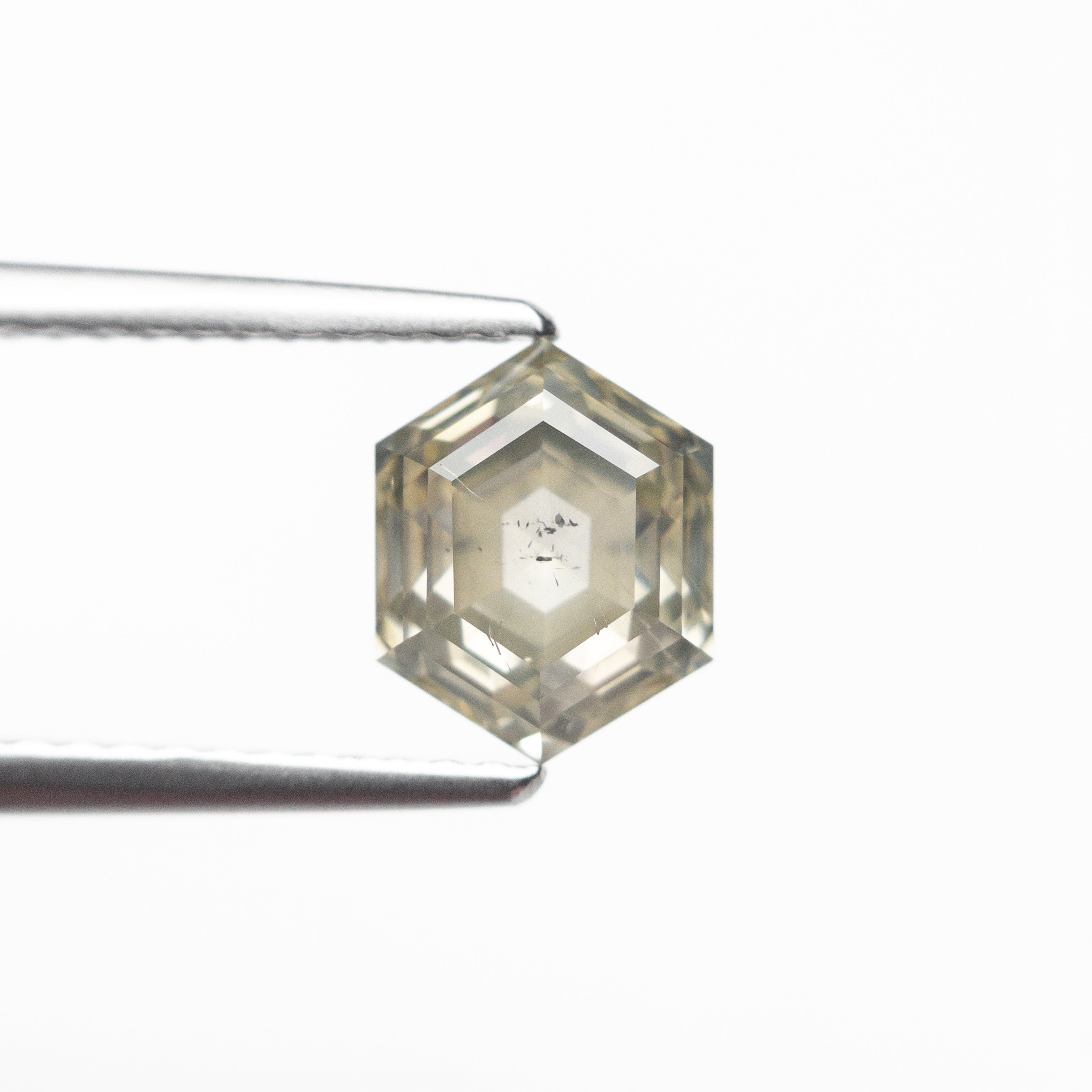 1.66ct 7.65x6.06x4.36mm Hexagon Step Cut 25455-04