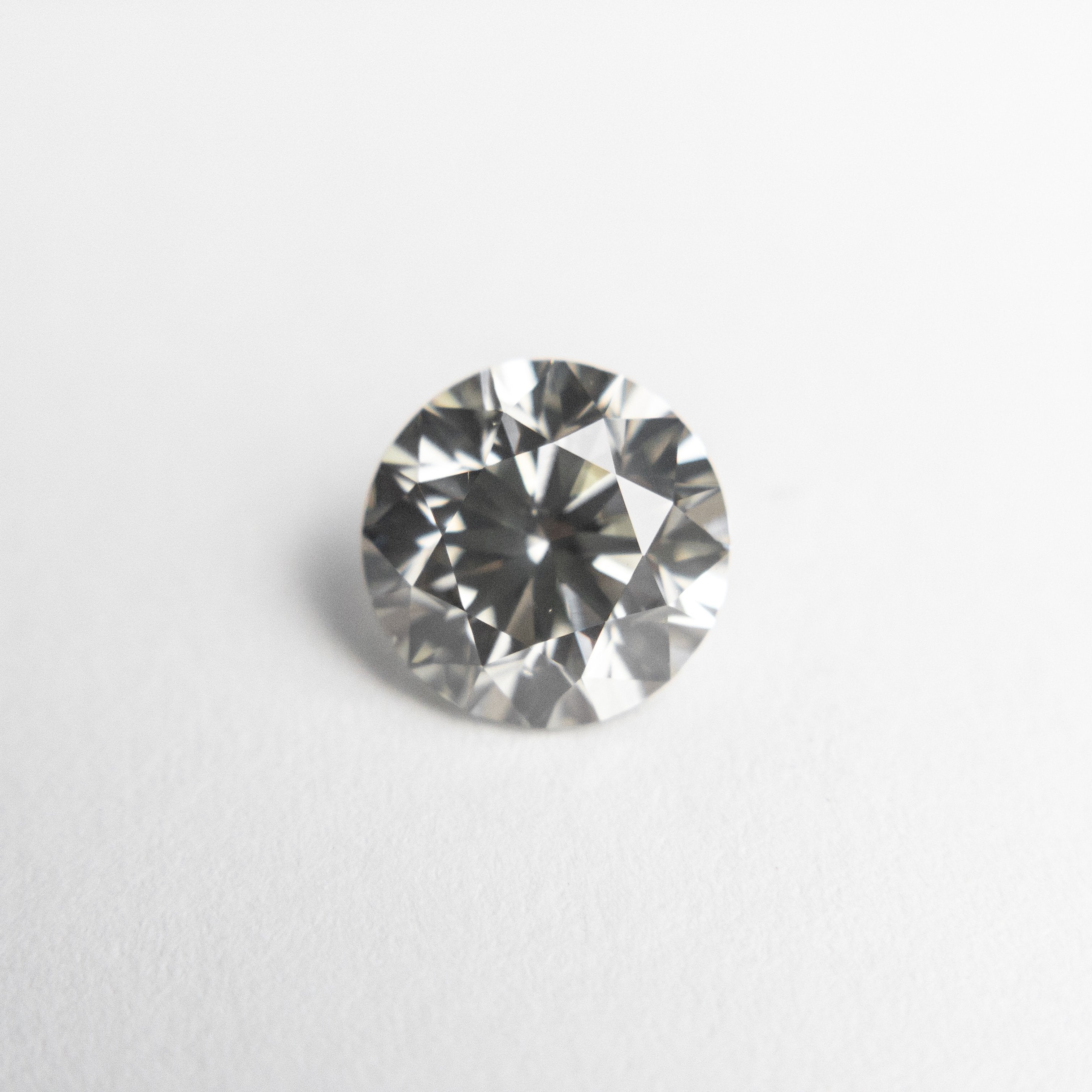 1.02ct 6.34x6.30x4.08mm GIA SI1 Light Grey Round Brilliant 18675-01 - Misfit Diamonds