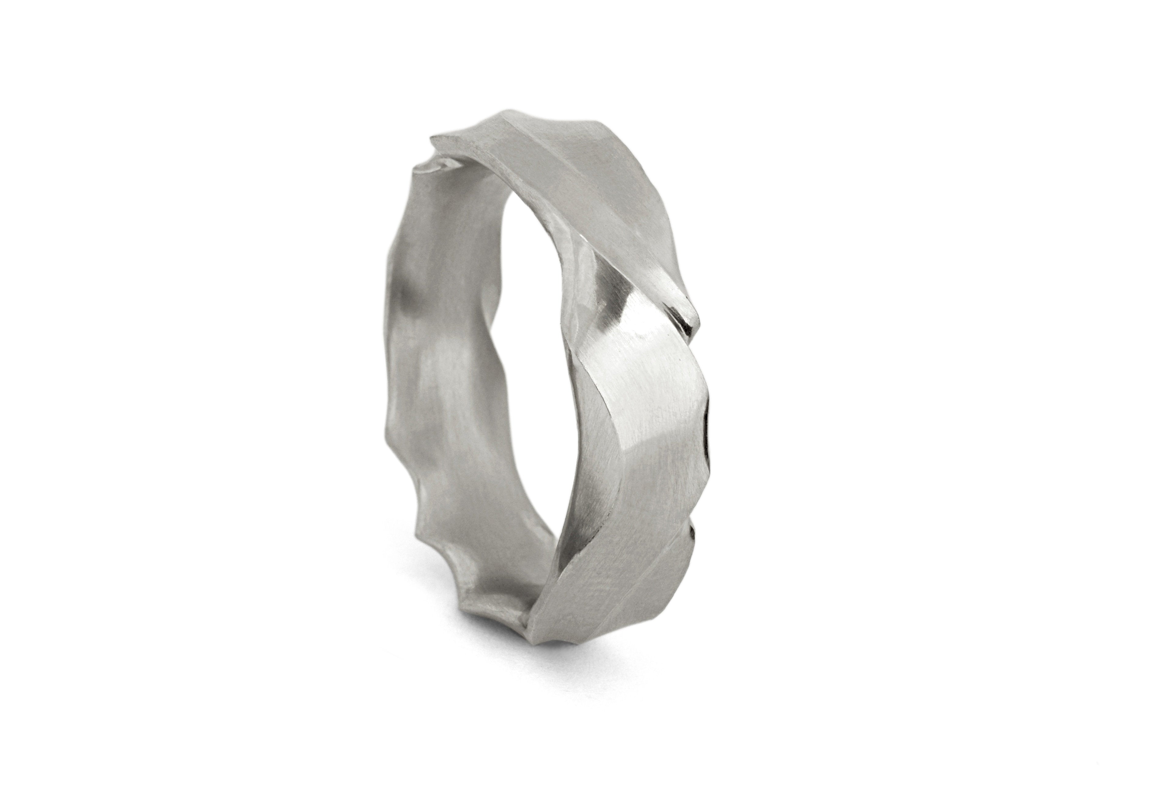 Ripple wedding bands-McCaul