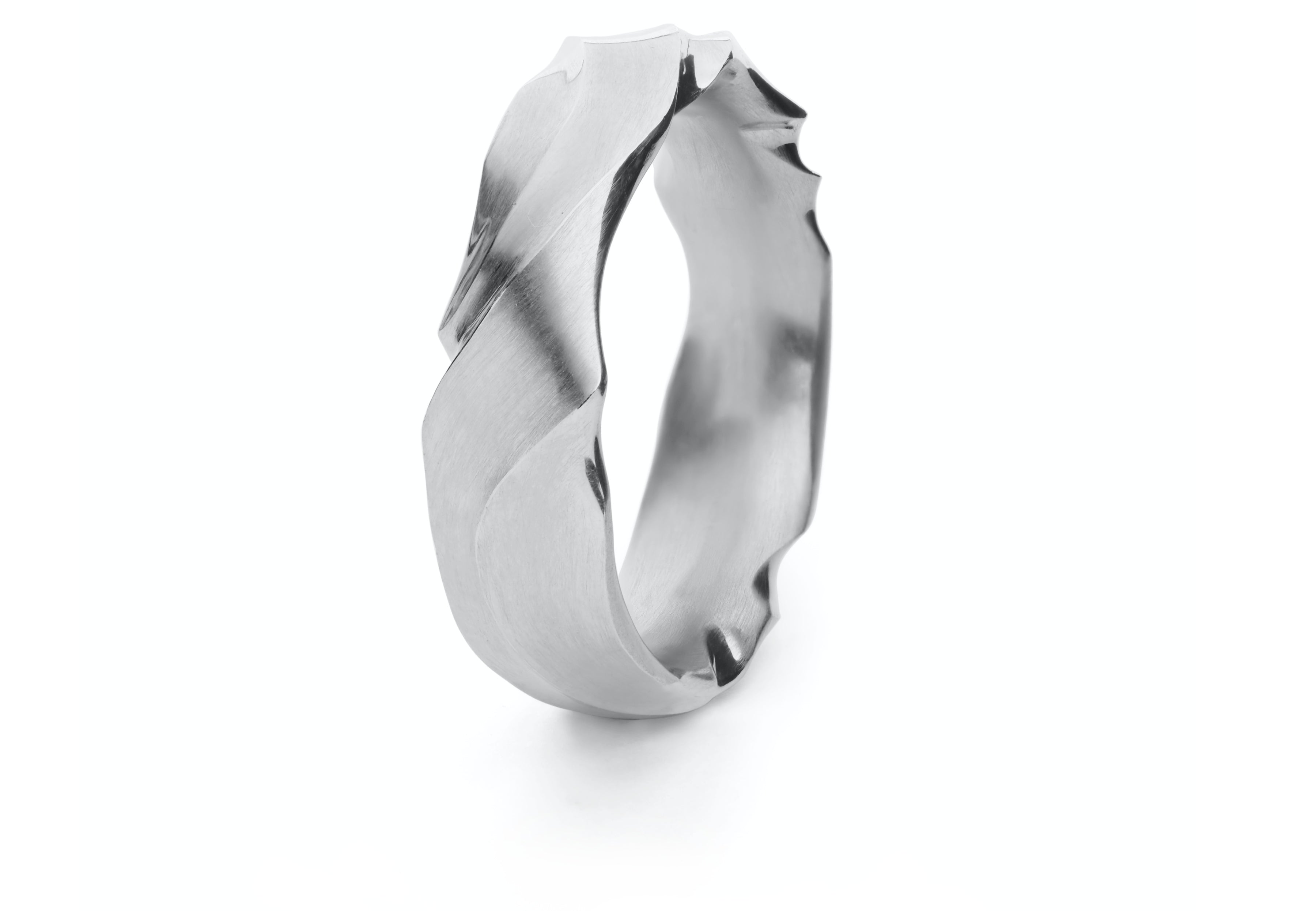 Ripple wedding bands-McCaul